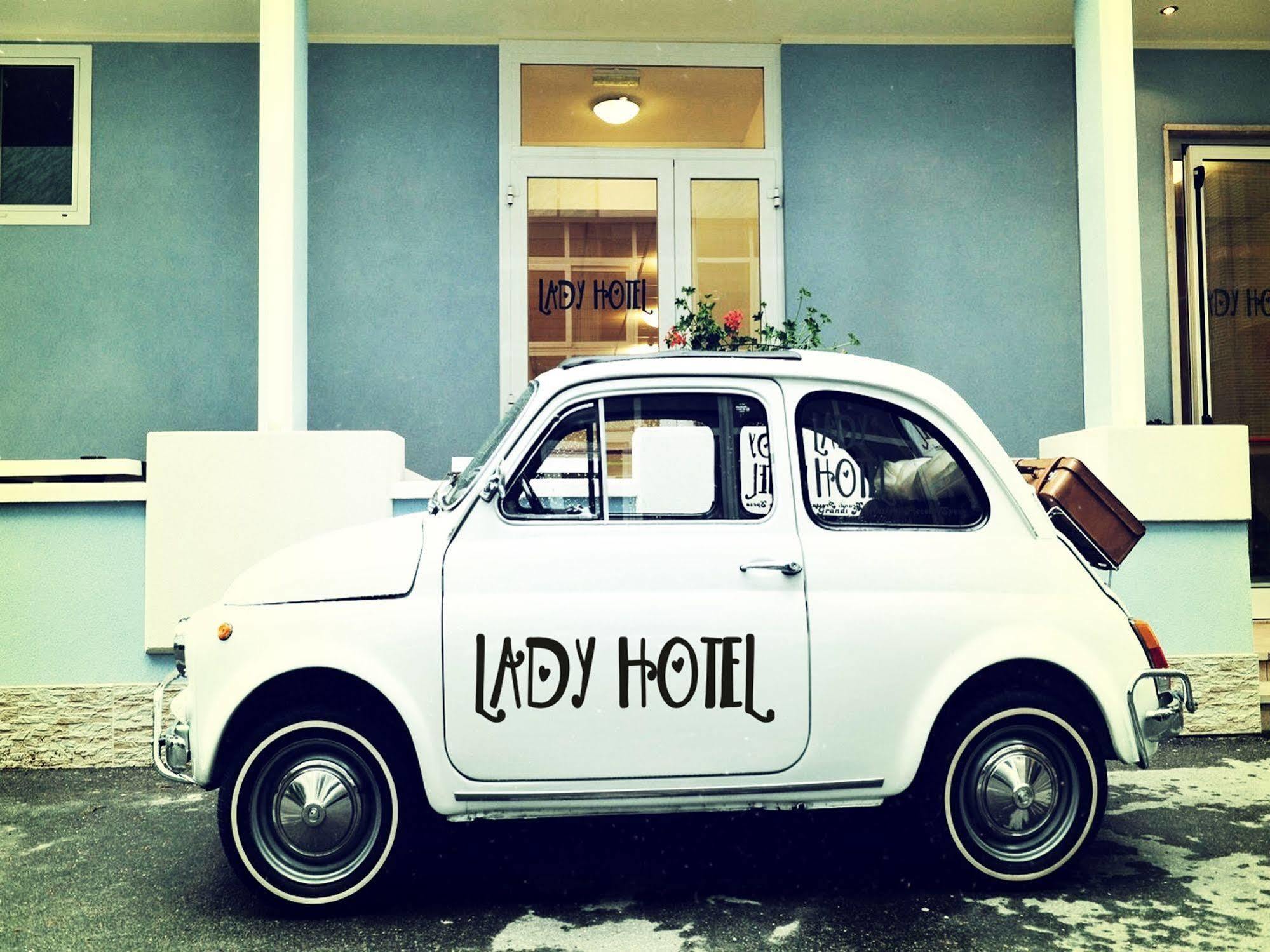Hotel Lady Rímini Exterior foto